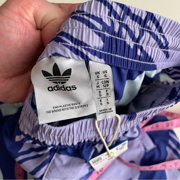 Adidas Men’s 7” Adiplay Allover Print AOP Short Purple Size Small New - Picture 8 of 9